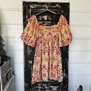 Bohemian Print Dress